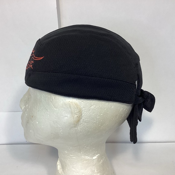 Harley-Davidson Skull Cap size S/M with tie back dew rag - Picture 2 of 8
